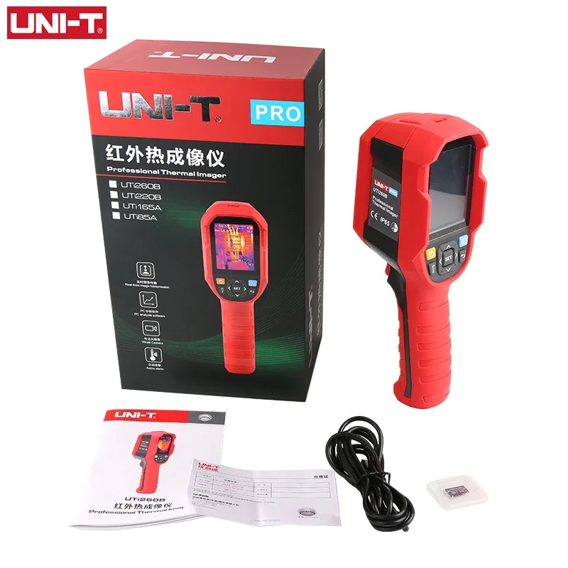 Thermal Imaging Camera 256X192 - UNI-T Infrared Thermal Camera 256X192 Pixels