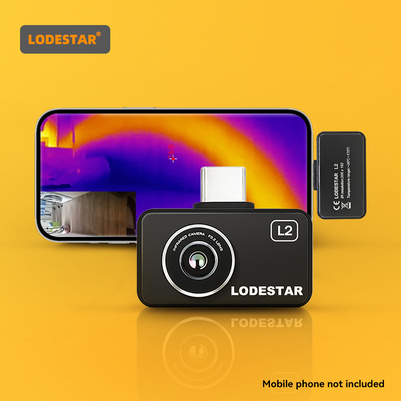 LODESTAR L2 Mobile Thermal Cam - огляд і ціна Infiray P2 Pro Macro Lens